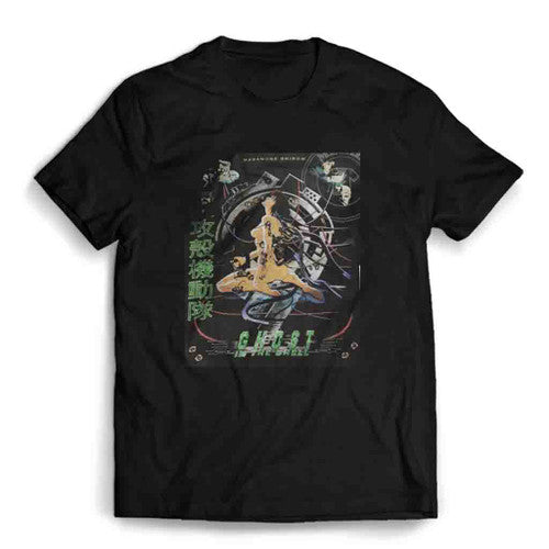 Ghost In The Shell Anime Mens T-Shirt Tee