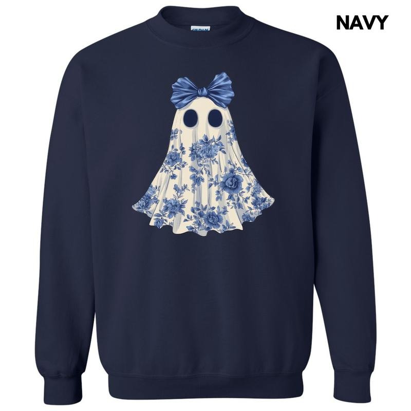 Ghostly Blue Florals 'NLB' T-Shirts, Hoodie, Sweatshirt