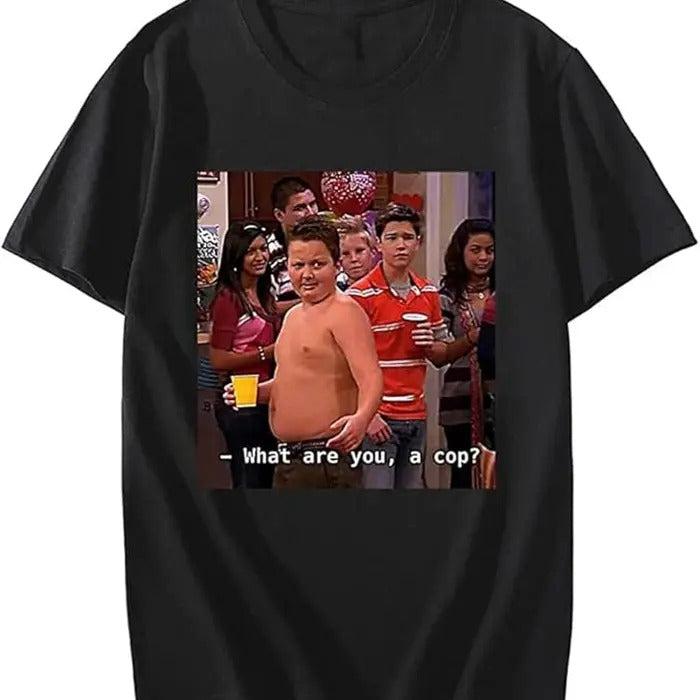 Gibby What Are You Cop Funny Meme Dank Genz Gibby Casual Menswear Top Round Neck Underwear Streetwear T-Shirts, Hoodie, Sweatshirt