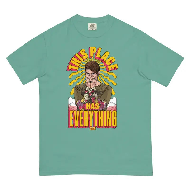 Gildan Saturday Night Live Stefon T-Shirt Crew Neck Short Sleeve 100% Cotton Medium Unisex Fit with Double-Needle Sleeves...