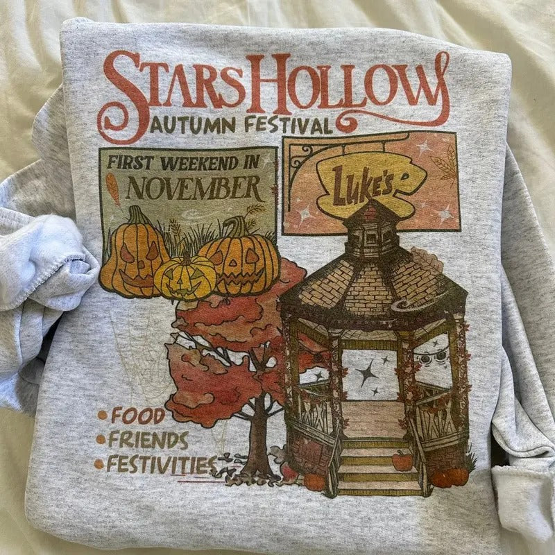 Gilmore Girls Autumn Festival Sweatshirt T-Shirts, Hoodie | HypeCrazeTee.com