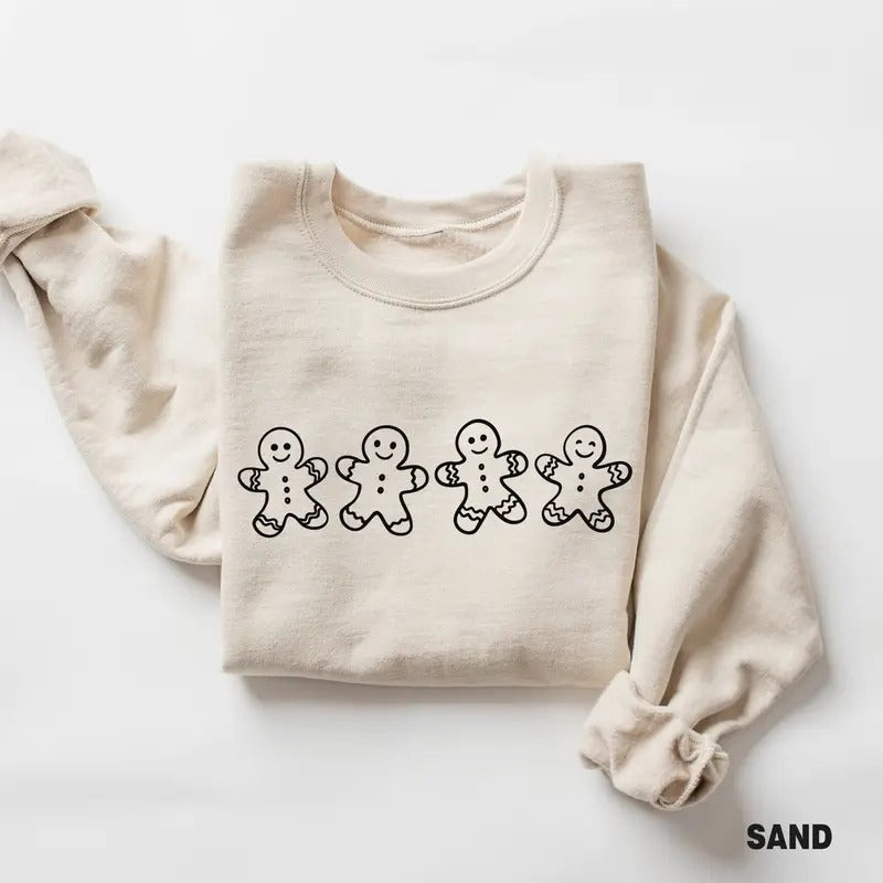Gingerbread Cute Gingerbread Man Shirt Gingerbread Cookies Shirt Merry T-Shirts, Hoodie, Sweatshirt