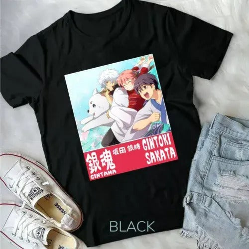 Gintoki Sakata,Gintama,Shirogane No Tamashii Hen, Anime Japanese Unisex T-Shirt Hoodie, Sweatshirt | HypeCrazeTee.com