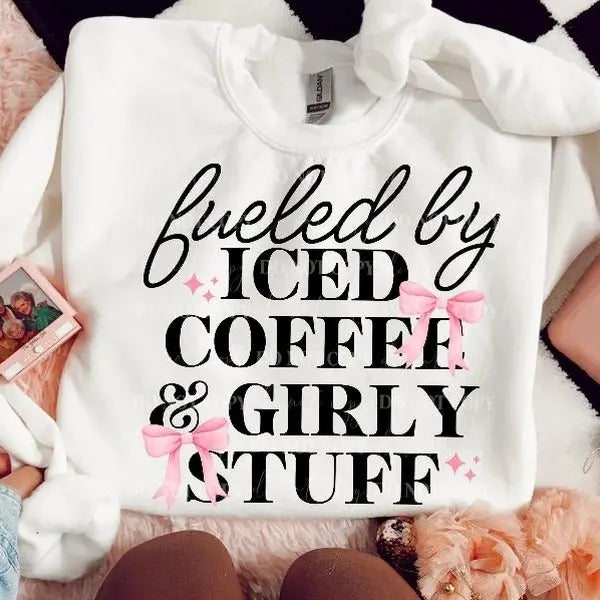 Girly Stuff DTF Transfers - THIS IS NOT A SHIRT Hoodie, Sweatshirt | HypeCrazeTee.com