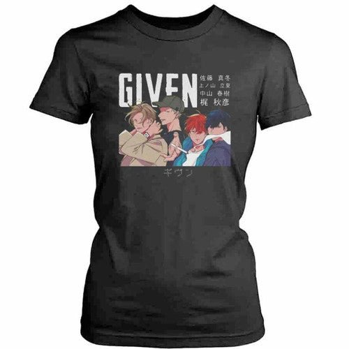 Given Anime Ritsuka Uenoyama Womens T-Shirt Tee