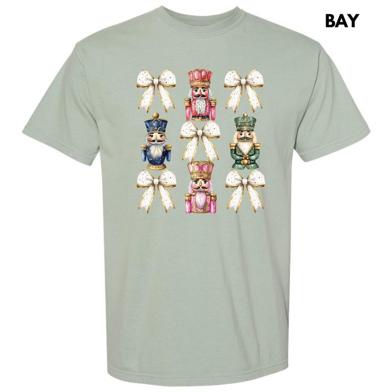 Glam Nutcracker Bow Collage Comfort Colors T-Shirt 'NLB' Hoodie, Sweatshirt | HypeCrazeTee.com