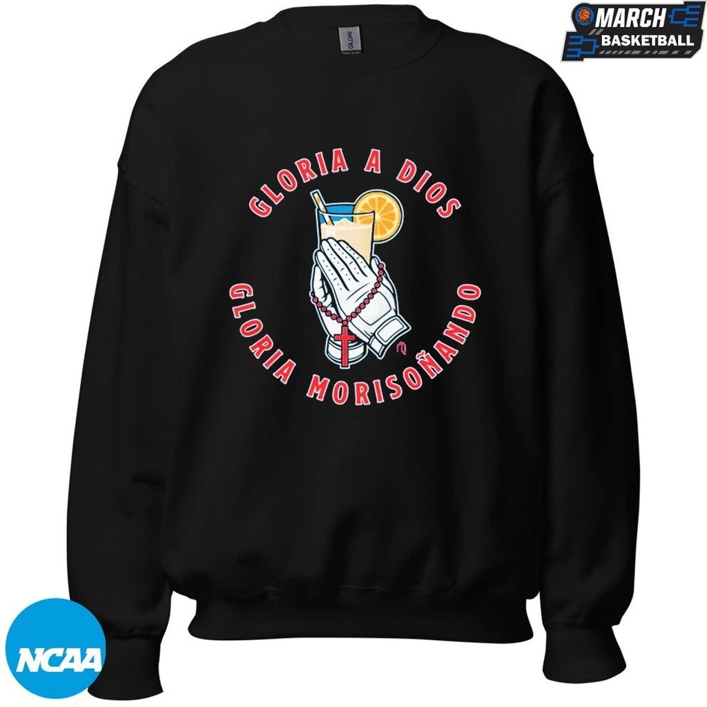 Gloria A Dios Gloria Morisoñado Hands T-shirts