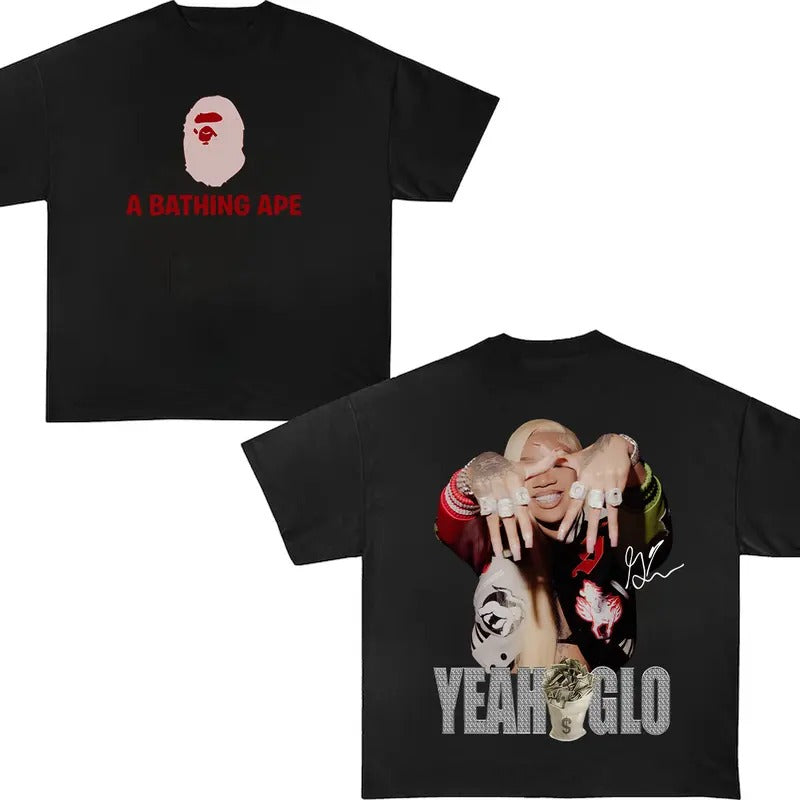 Glorilla Iconic Bootleg Tee - 90s Vintage Rap Graphic Shirt. Hoodie, Sweatshirt | HypeCrazeTee.com