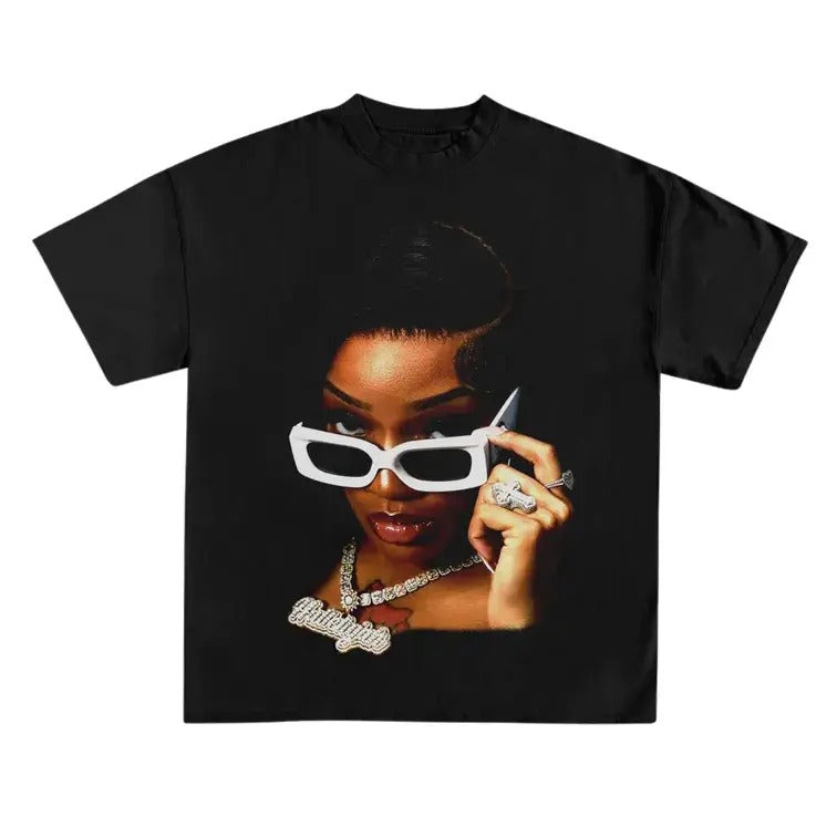 Glorilla shirt - Big Glo tee - rapper shirt - hip hop Hoodie, Sweatshirt | HypeCrazeTee.com