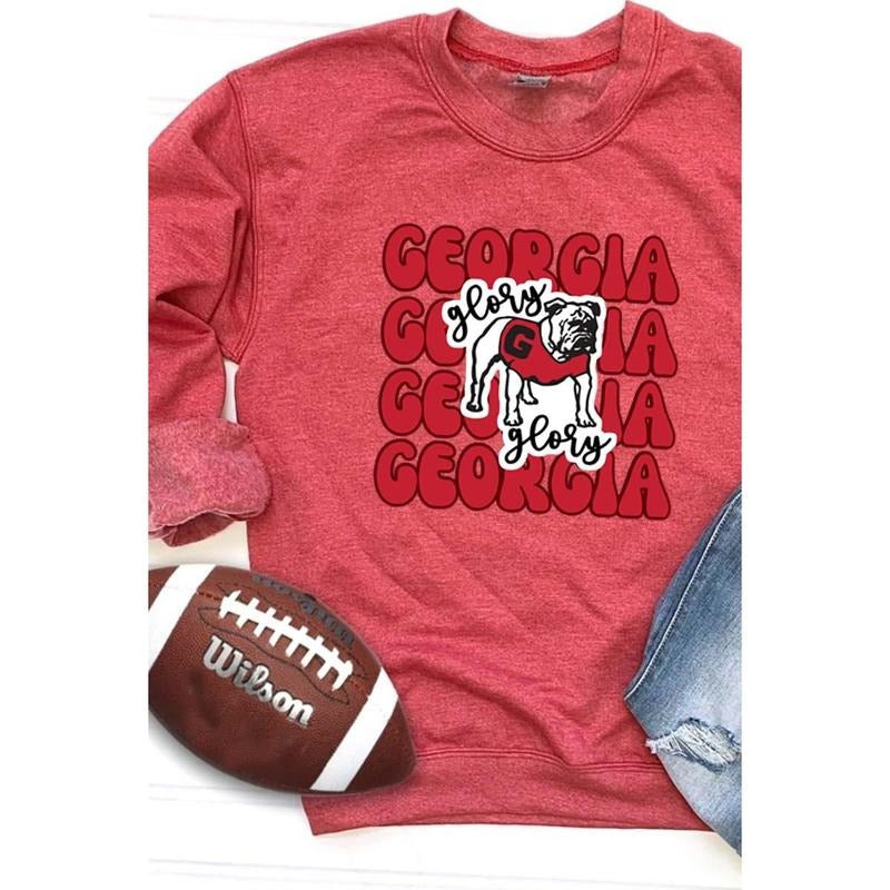Glory Glory Georgia Unisex NuBlend Crew Sweatshirt T-Shirts, Hoodie | HypeCrazeTee.com