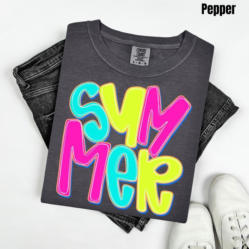 Glowing Summer Comfort Colors T-Shirt 'NLB' Hoodie, Sweatshirt | HypeCrazeTee.com