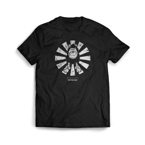 Gnasher Retro Anime Mens T-Shirt Tee