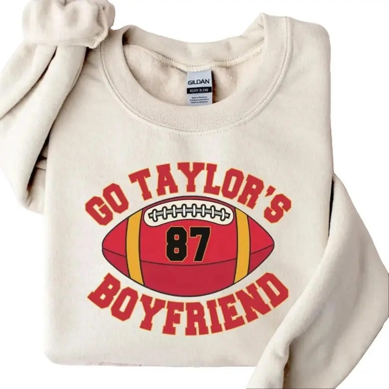 Go Taylors Boyfriend Karma is the guy on the Chiefs Sweatshirt T-Shirts, Hoodie | HypeCrazeTee.com