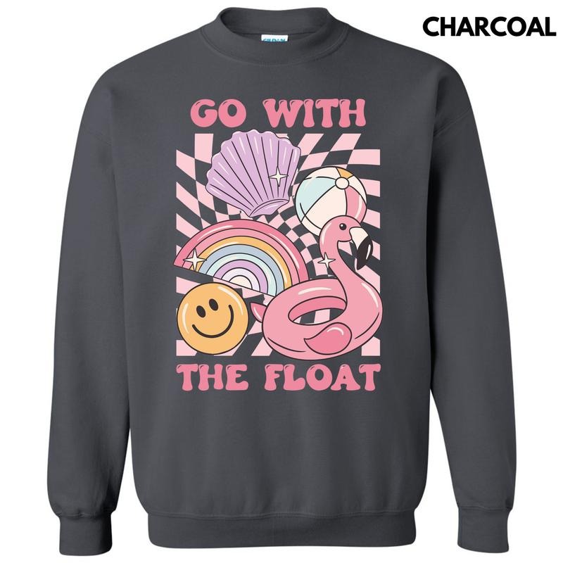Go With The Float Sweatshirt T-Shirts, Hoodie | HypeCrazeTee.com