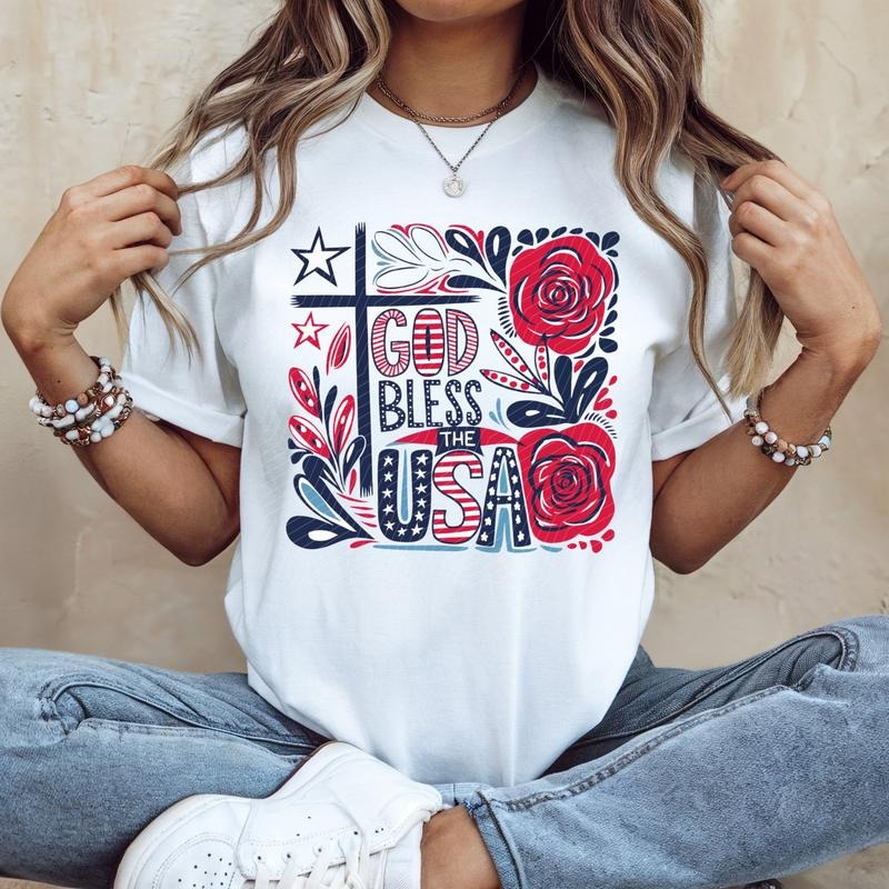 God Bless the USA DTF Transfers - THIS IS NOT A SHIRT Hoodie, Sweatshirt | HypeCrazeTee.com