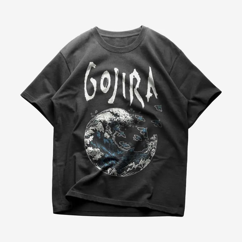 Gojira T-shirt - Metal Music Shirt - Gojira Merch - Unisex Cotton Tee Hoodie, Sweatshirt | HypeCrazeTee.com