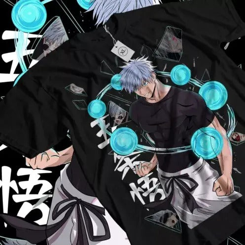 Gojo Satoru T-Shirt Megumi Itadori Yuji Jujutsu Kaisen Sukuna Horror Gift Shirt Hoodie, Sweatshirt | HypeCrazeTee.com