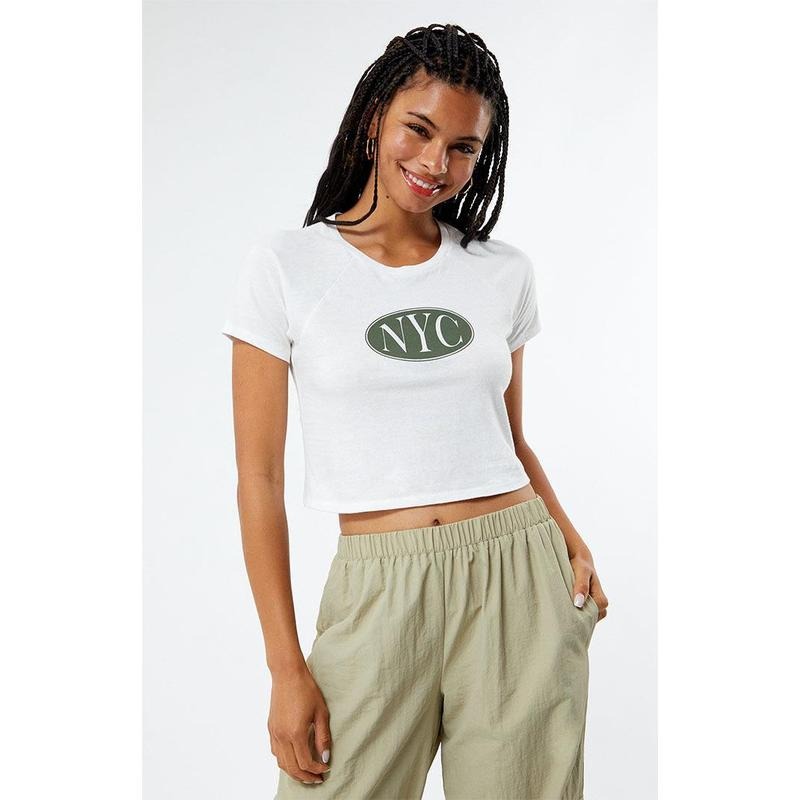 Golden Hour Women's NYC Raglan T-Shirt Hoodie, Sweatshirt | HypeCrazeTee.com