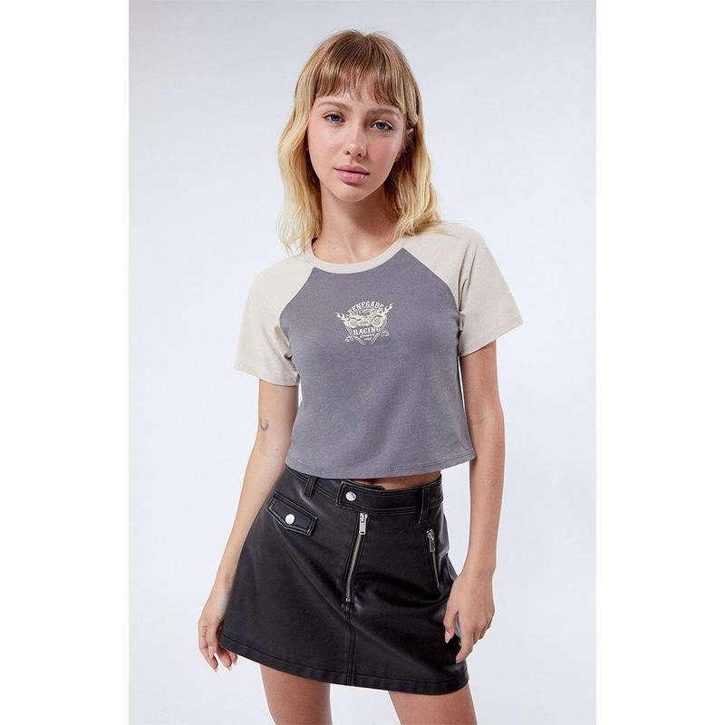 Golden Hour Women's Renegade Racing Raglan T-Shirt Hoodie, Sweatshirt | HypeCrazeTee.com