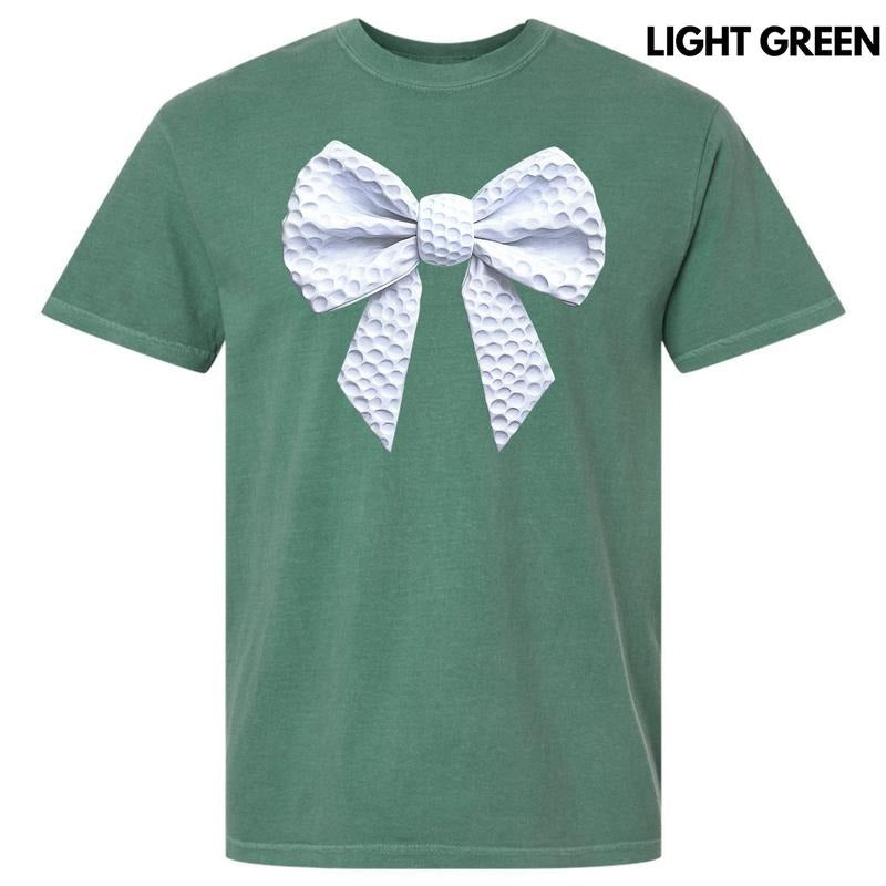Golf Ball Bow Comfort Colors T-Shirt 'NLB' Hoodie, Sweatshirt | HypeCrazeTee.com