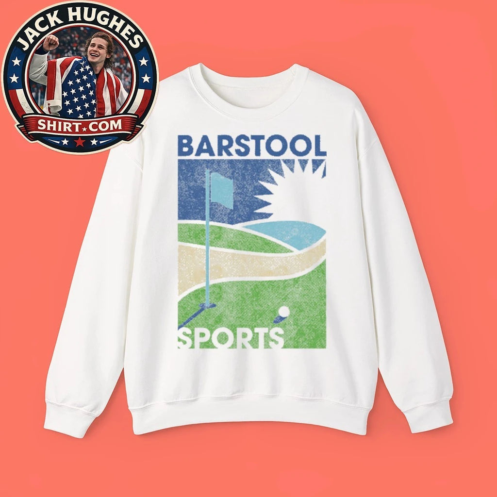 Golf Barstool Sports Golf Retro Graphic T-Shirt
