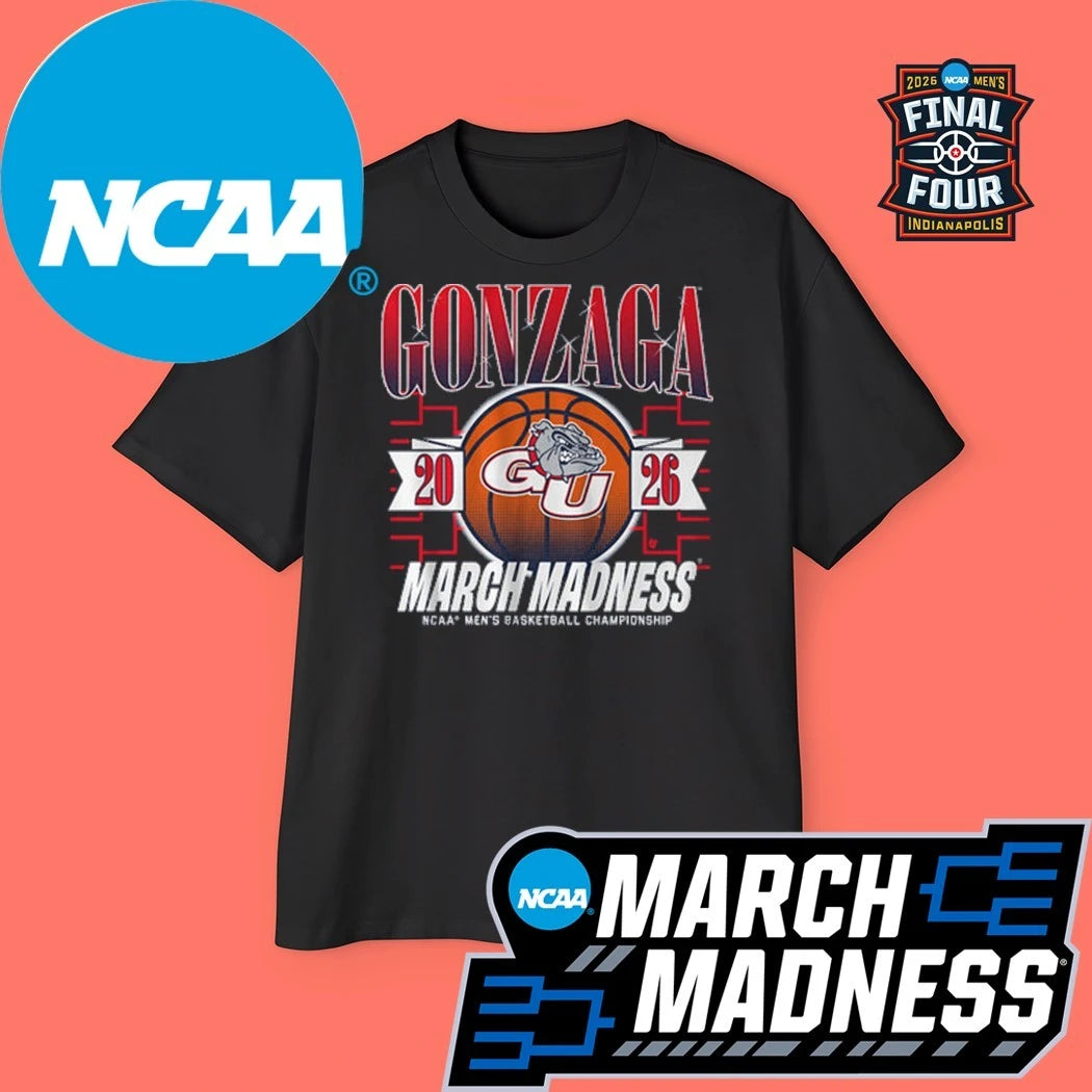 Gonzaga Bulldogs MBB 2026 NCAA Women’s Basketball Championship March Madness Logo Shirt