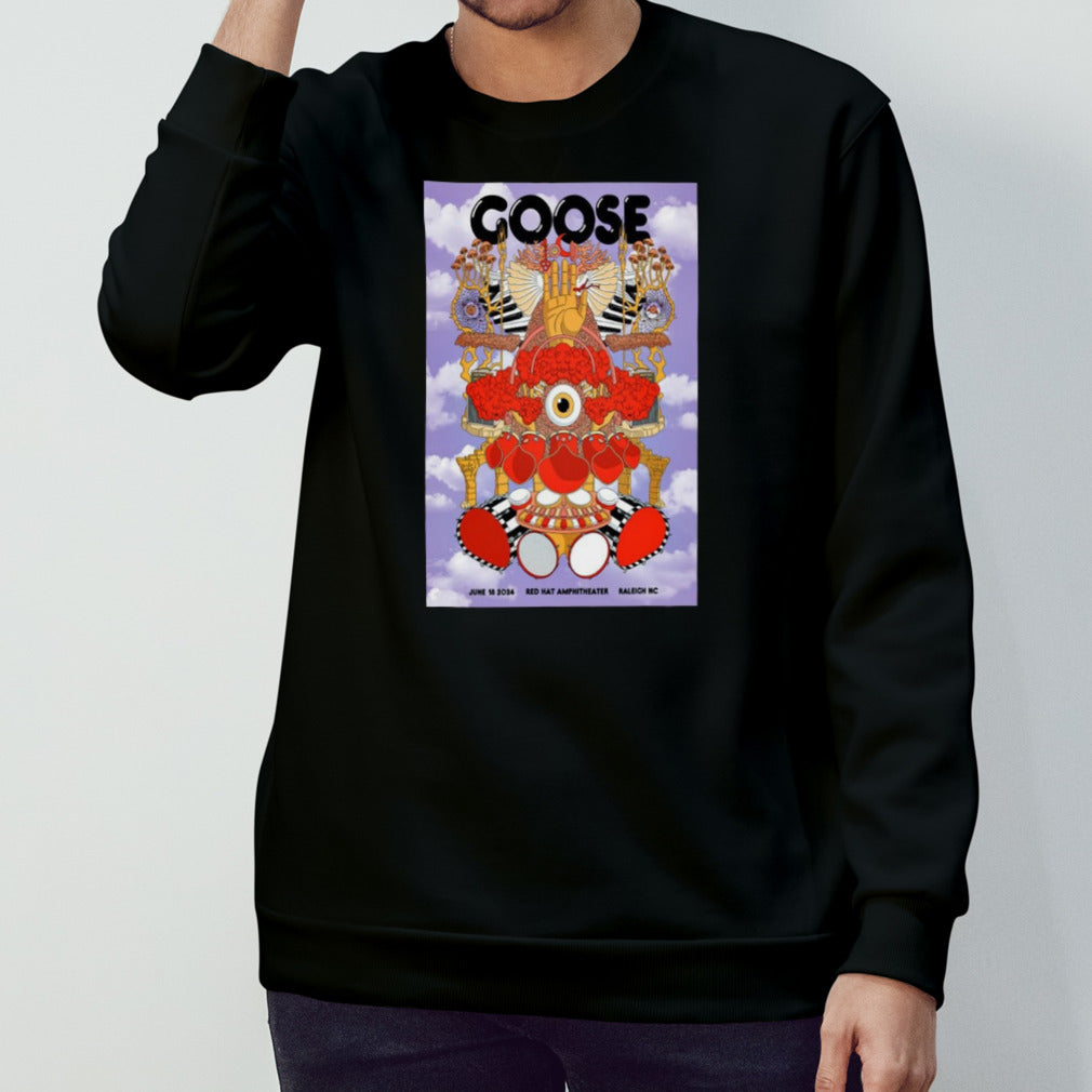 Goose Red Hat Amphitheater Jun 18, 2024 shirt