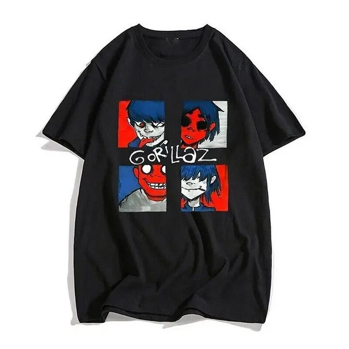 Gorillaz 2D Fashion T-shirt Hoodie, Sweatshirt | HypeCrazeTee.com