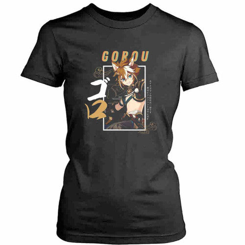 Gorou Genshin Impact Anime Womens T-Shirt Tee