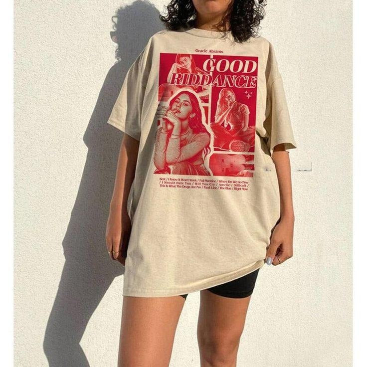 Gracie Abrams Good Riddance Shirt Tour 2023 Music Fan T-Shirts, Hoodie, Sweatshirt