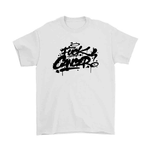 Graffity Fuck Cancer Man's T-Shirt Tee