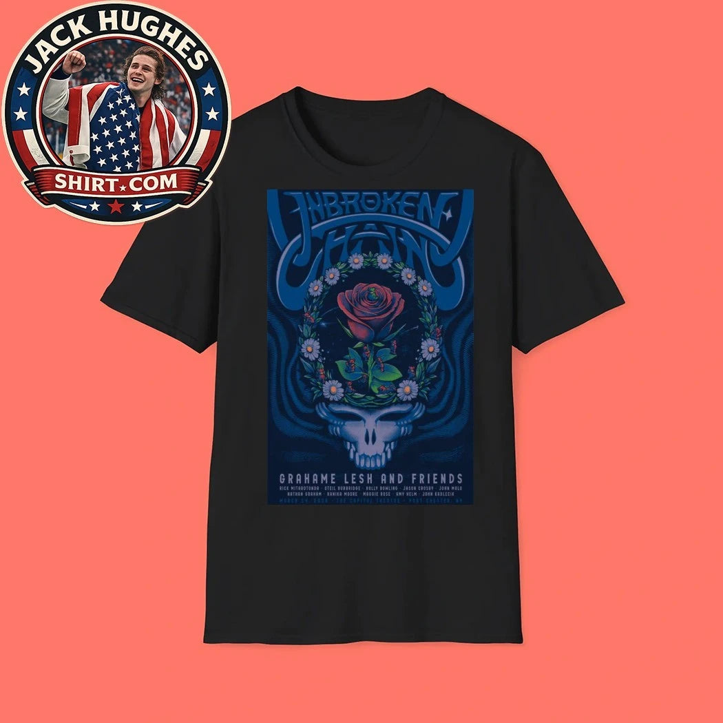 Grahame Lesh And Friends Port Chester, NY March 14 2026 Capitol Theatre Tour Poster Shirt