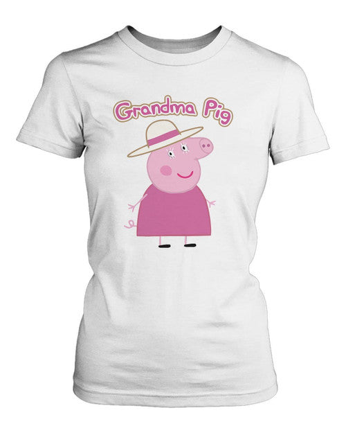 Grandma Pig Women's T-Shirt Tee