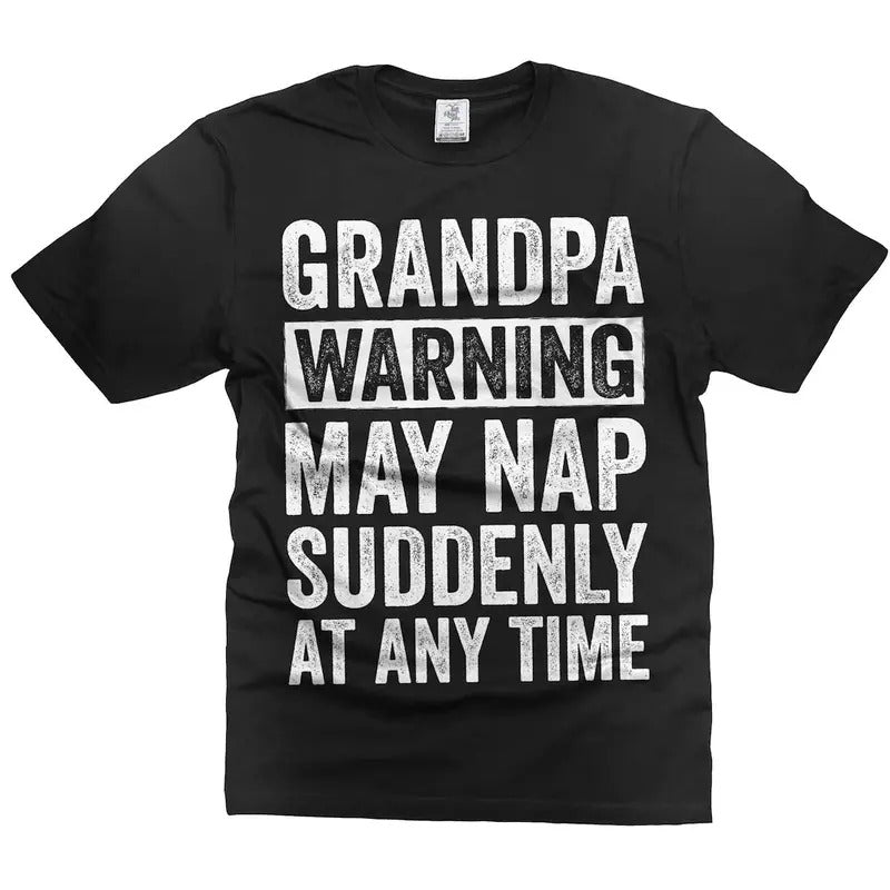Grandpa Funny T-shirt Father's day Papa Tee Shirt Grandfather Gift Humor Funny Cotton Mens Tshirt Birthday Gift for Him...