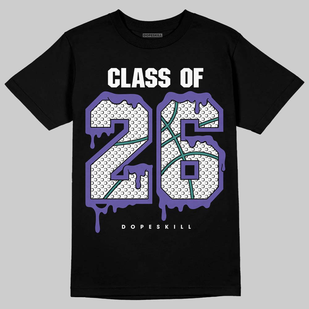 Grape 5s DopeSkill T-Shirt 26 Drip Graphic