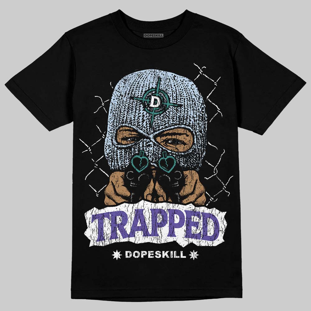 Grape 5s DopeSkill T-Shirt New Trapped Graphic