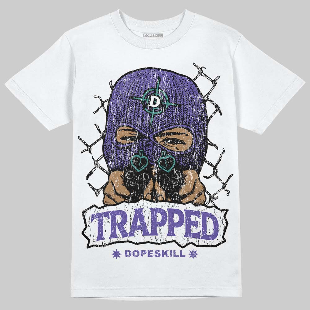 Grape 5s DopeSkill T-Shirt New Trapped Graphic