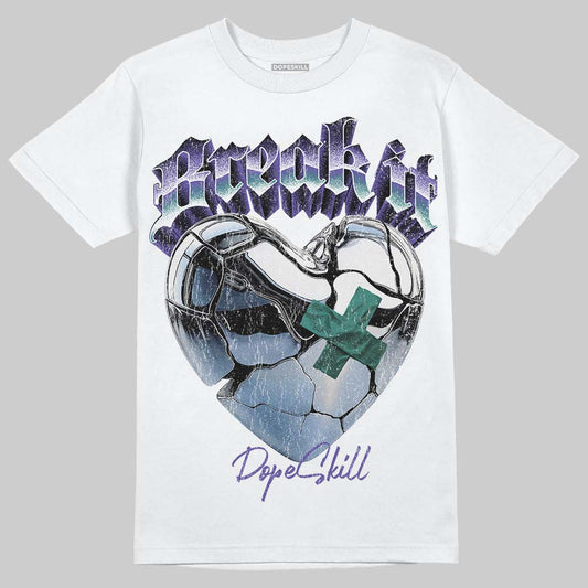 Grape 5s DopeSkill T-Shirt Break It Graphic