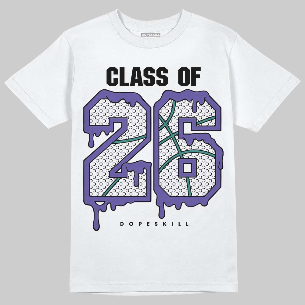 Grape 5s DopeSkill T-Shirt 26 Drip Graphic
