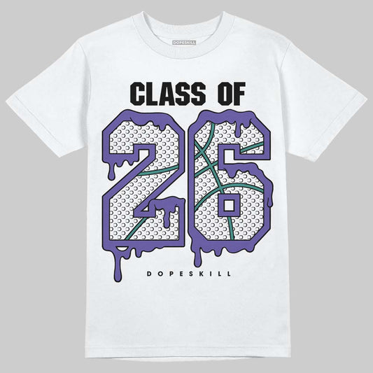 Grape 5s DopeSkill T-Shirt 26 Drip Graphic