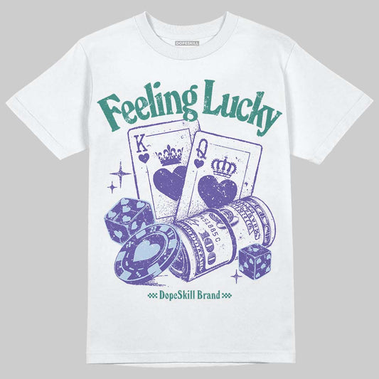 Grape 5s DopeSkill T-Shirt Feeling Lucky Graphic