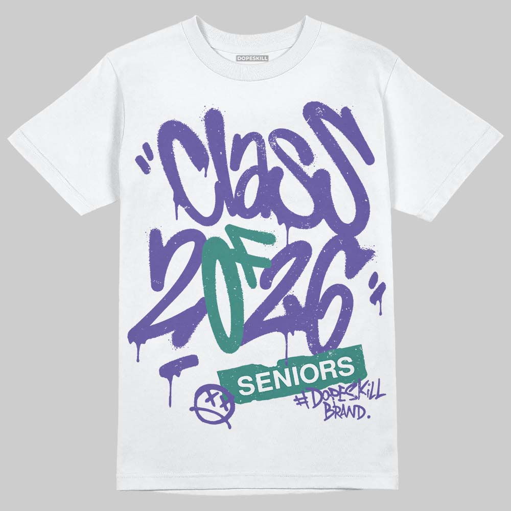 Grape 5s DopeSkill T-Shirt Class of 2026 Graphic