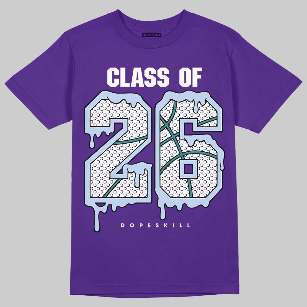 Grape 5s DopeSkill T-Shirt 26 Drip Graphic