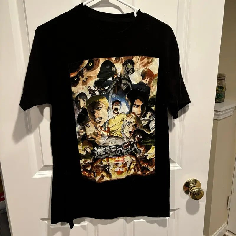 Graphic AOT Anime Attack on Titan Season 2 FansT-Shirt Hoodie, Sweatshirt | HypeCrazeTee.com