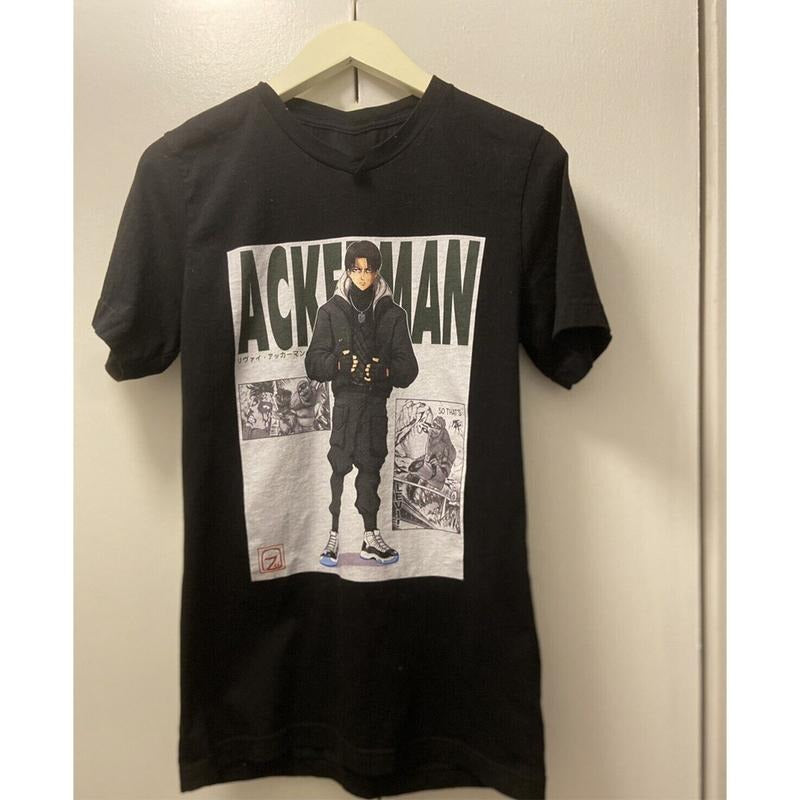 Graphic Attack On Titan Levi Ackerman Manga T-Shirt Hoodie, Sweatshirt | HypeCrazeTee.com