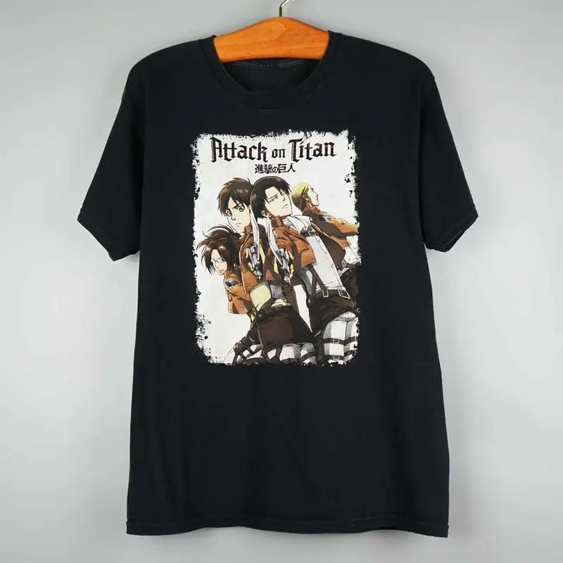 Graphic Vintage  Attack on Titan AOT t-shirt Hoodie, Sweatshirt | HypeCrazeTee.com