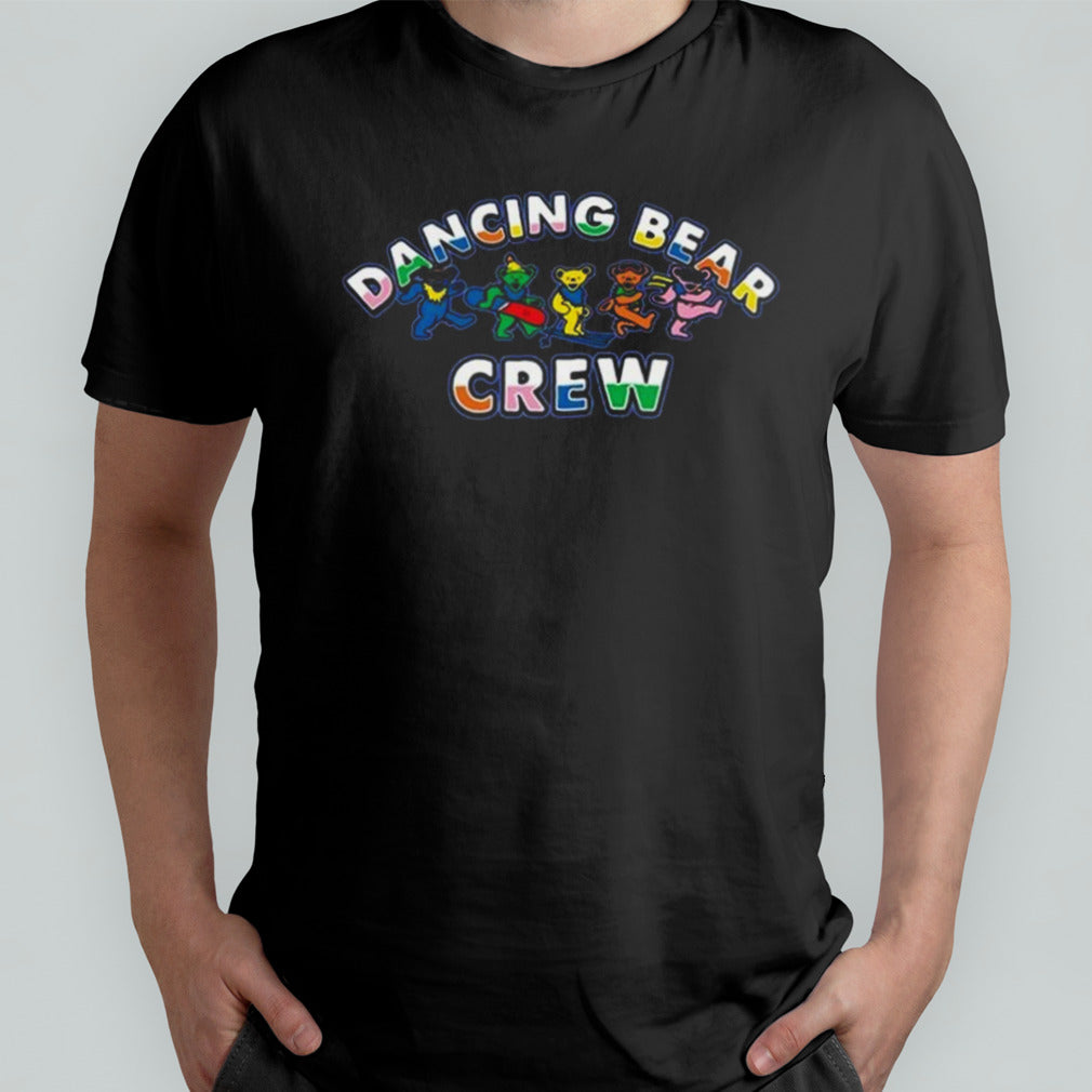 Grateful Dead Dancing Bear Crew Lodge T-shirt