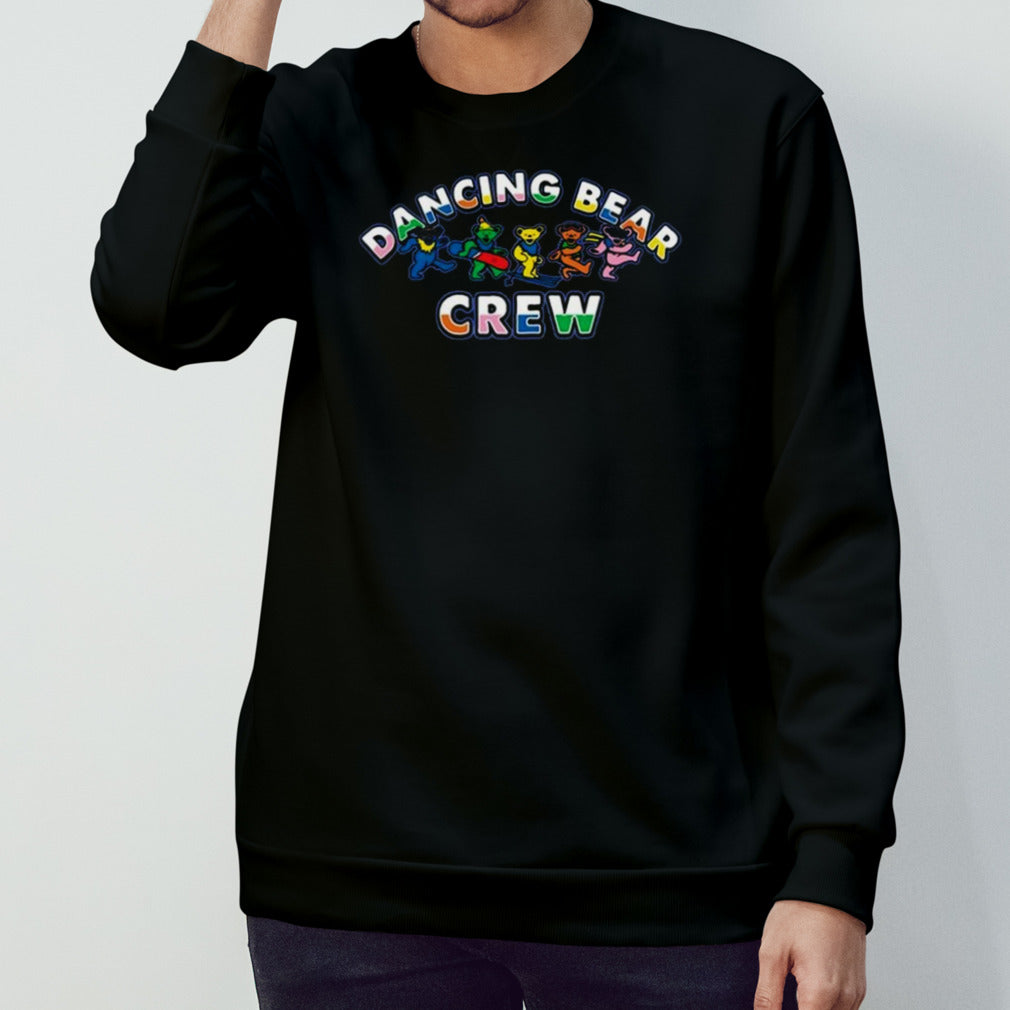 Grateful Dead Dancing Bear Crew Lodge T-shirt