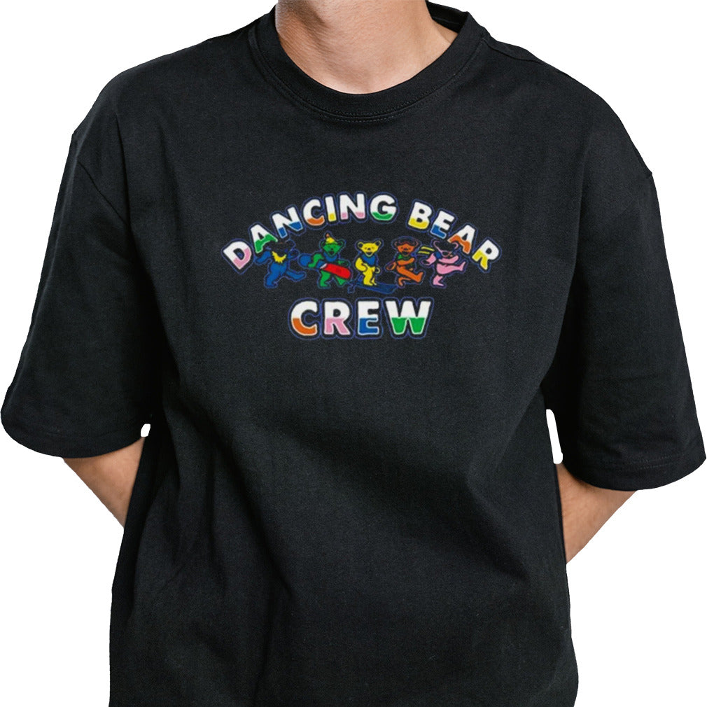 Grateful Dead Dancing Bear Crew Lodge T-shirt