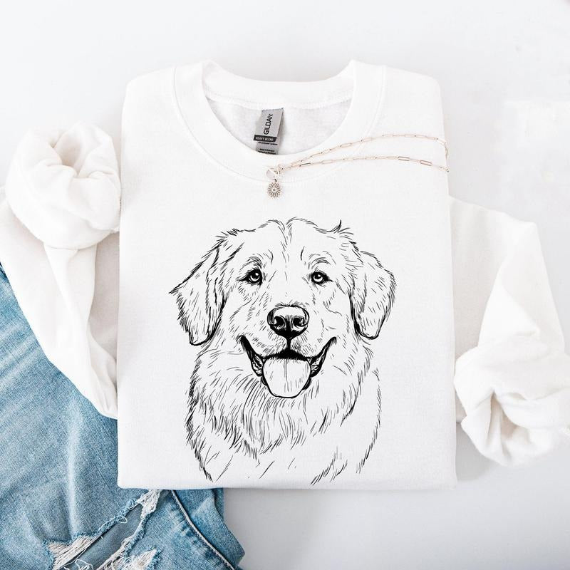Great Pyrenees Pet Dog Breed Crew Neck T-Shirts, Hoodie, Sweatshirt